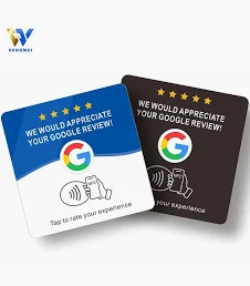 Custom Google review NFC cards